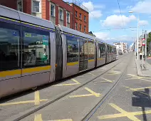 TRAMS AND MORE TRAMS AT THE FOUR COURTS [CHANCERY STREET 16 JULY 2024] X-236665-1