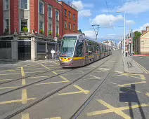 TRAMS AND MORE TRAMS AT THE FOUR COURTS [CHANCERY STREET 16 JULY 2024] X-236666-1