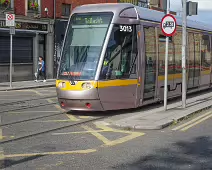 TRAMS AND MORE TRAMS AT THE FOUR COURTS [CHANCERY STREET 16 JULY 2024] X-236667-1