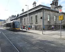 TRAMS AND MORE TRAMS AT THE FOUR COURTS [CHANCERY STREET 16 JULY 2024] X-236670-1