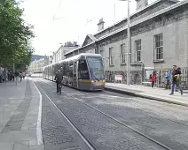 TRAMS AND MORE TRAMS AT THE FOUR COURTS [CHANCERY STREET 16 JULY 2024] X-236671-1