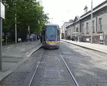 TRAMS AND MORE TRAMS AT THE FOUR COURTS [CHANCERY STREET 16 JULY 2024] X-236674-1