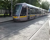 TRAMS AND MORE TRAMS AT THE FOUR COURTS [CHANCERY STREET 16 JULY 2024] X-236675-1