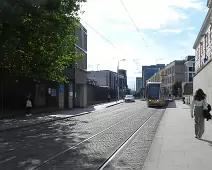 TRAMS AND MORE TRAMS AT THE FOUR COURTS [CHANCERY STREET 16 JULY 2024] X-236679-1