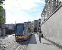 TRAMS AND MORE TRAMS AT THE FOUR COURTS [CHANCERY STREET 16 JULY 2024] X-236682-1