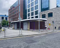 THE LUAS TRAM STOP AT SMITHFIELD [THE IMMEDIATE AREA]-233836-1