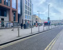 THE LUAS TRAM STOP AT SMITHFIELD [THE IMMEDIATE AREA]-233845-1