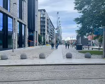 THE LUAS TRAM STOP AT SMITHFIELD [THE IMMEDIATE AREA]-233851-1