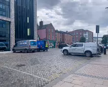 THE LUAS TRAM STOP AT SMITHFIELD [THE IMMEDIATE AREA]-233856-1