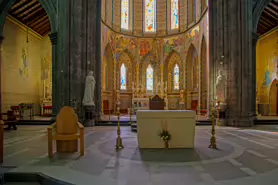 INSIDE ST MARY'S CATHEDRAL IN KILKENNY [AFTER THE RESTORATION WORK HAD BEEN COMPLETED]-234051-1