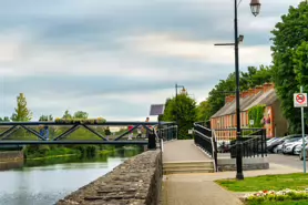 LADY DESART BRIDGE [IS A RECENT BRIDGE ACROSS THE RIVER NORE IN KILKENNY CITY]-234301-1