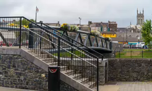 LADY DESART BRIDGE [IS A RECENT BRIDGE ACROSS THE RIVER NORE IN KILKENNY CITY]-234304-1