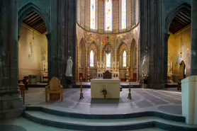 INSIDE ST MARY'S CATHEDRAL IN KILKENNY [AFTER THE RESTORATION WORK HAD BEEN COMPLETED]-234049-1