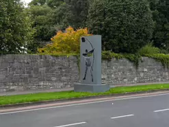 SCULPTURE OF AN ARCHER [CASTLE ROAD KILKENNY]-234060-1