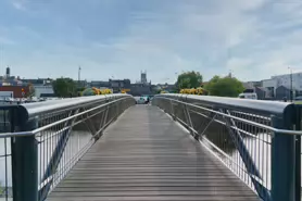 LADY DESART BRIDGE [IS A RECENT BRIDGE ACROSS THE RIVER NORE IN KILKENNY CITY]-234305-1