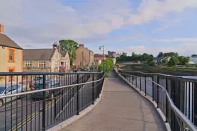 LADY DESART BRIDGE [IS A RECENT BRIDGE ACROSS THE RIVER NORE IN KILKENNY CITY]-234307-1