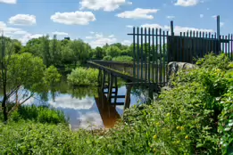 THE BLACK BLACK BRIDGE AT PLASSEY [WAS DERELICT WHEN I FIRST PHOTOGRAPHED IT]-233872-1 SONY DSC