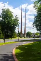 CASTLETROY ENTRANCE TO LIMERICK UNIVERSITY CAMPUS [ART BY MICHAEL WARREN]-233887-1