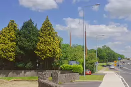 CASTLETROY ENTRANCE TO LIMERICK UNIVERSITY CAMPUS [ART BY MICHAEL WARREN]-233881-1