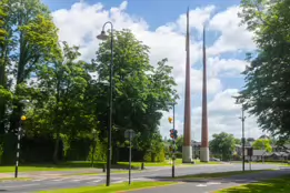 CASTLETROY ENTRANCE TO LIMERICK UNIVERSITY CAMPUS [ART BY MICHAEL WARREN]-233886-1