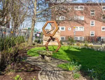 MEMORIAL GARDEN DEDICATED TO THE WWII NORTH STRAND BOMBING [I AM A BIT CONFUSED BY THE UNRELATED ELEMENTS]-223245-1