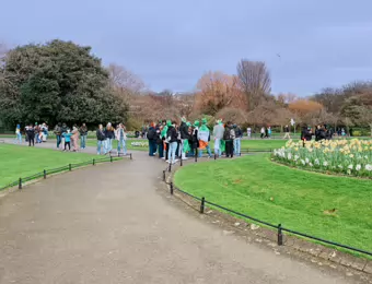 I VISITED ST STEPHEN'S GREEN ON ST PATRICK'S DAY [17 MARCH 2024]-231612-1