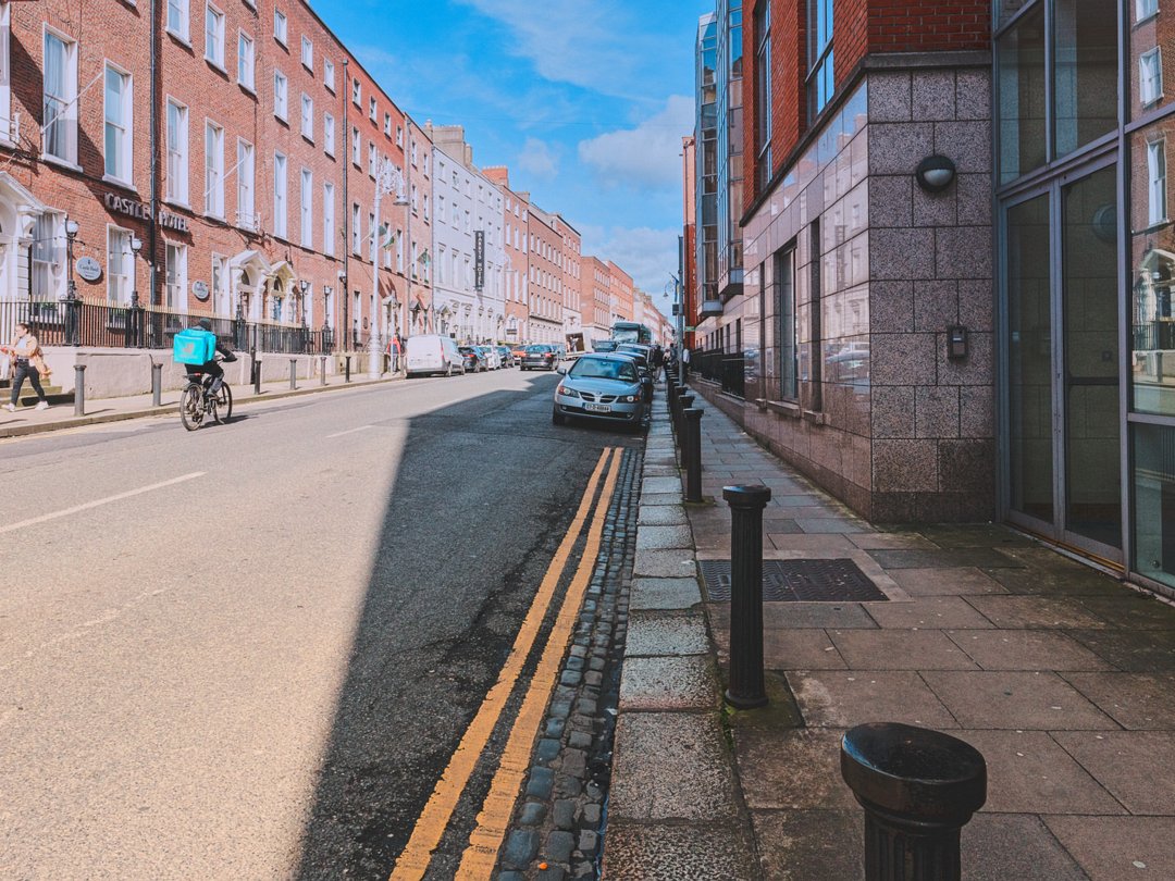 GARDINER ROW AND PLACE A FEW DAYS BEFORE ST PATRICK'S DAY 2024