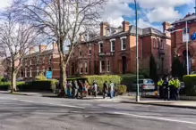 A GORILLA PROTEST ON CLYDE ROAD [ORGANISED BY SLOVAKIAN NATIONALS LIVING IN IRELAND]J-233408-1