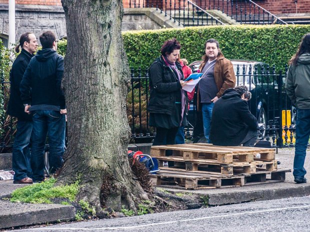 PROTEST ON CLYDE ROAD The protests aimed to express widespread discontent with the government's handling of the financial crisis and its...