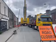 PRUSSIA STREET WAS CLOSED TODAY 25 MAY 2024 [TO ALLOW FOR THE REMOVAL OF A TOWER CRANE]-233600-1