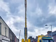 PRUSSIA STREET WAS CLOSED TODAY 25 MAY 2024 [TO ALLOW FOR THE REMOVAL OF A TOWER CRANE]-233601-1