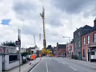 PRUSSIA STREET WAS CLOSED TODAY 25 MAY 2024 [TO ALLOW FOR THE REMOVAL OF A TOWER CRANE]-233602-1