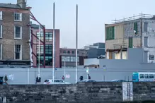 CONSTRUCTION SITE ON ORMOND QUAY [ NEW ORMOND HOTEL]-148766-1