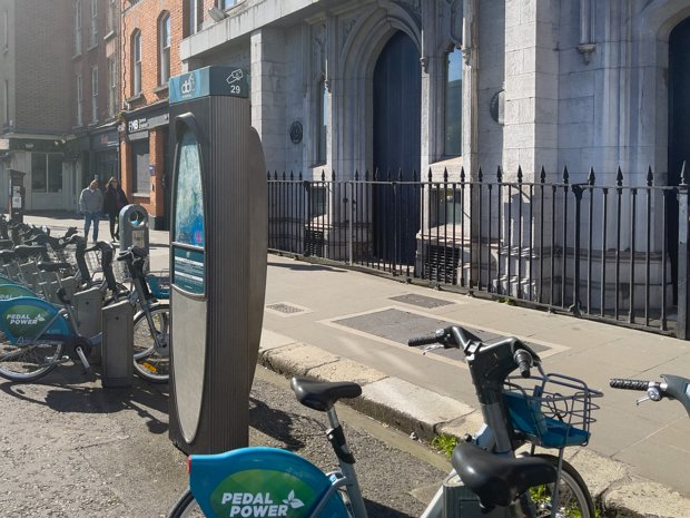 ORMOND QUAY 029 The DublinBikes docking station is situated on Ormond Quay Upper, on the north side of the River Liffey. It's a central...