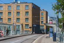 THE LUAS TRAM STOP AT CHARLEMONT [TODAY I USED A SONY FX30 AND A SONY-ZEISS 55mm 1.8 ZA LENS]-233326-1