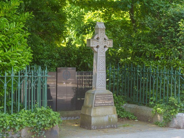 MEMORIAL CROSS This Celtic Cross memorial on Elgin Road in Dublin is a memorial to the Third Battalion of the Irish Republican Army...