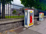 THREE PAINTED UTILITY CABINETS [PAINT-A-BOX COMMUNITY PROJECT AT BLACKHALL PLACE]-233697-1