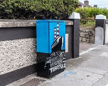 STREET ART 2017 - PAINTED CABINET AT ALFI BYRNE ROAD CLONTARF [WELCOME - FAILTE]-244448-1