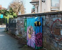 PAINT-A-BOX STREET ART AT BUS STOP 611 [BEE HAPPY BY JENNY CLEARY]-223137-1