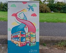 CITY TRIPPING BY ELLEN WEBB [PAINT-A-BOX STREET ART AT CONQUER HILL ROAD IN CLONTARF]-244405-1