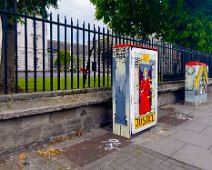 THREE PAINTED UTILITY CABINETS [PAINT-A-BOX COMMUNITY PROJECT AT BLACKHALL PLACE]-233697-1