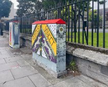 THREE PAINTED UTILITY CABINETS [PAINT-A-BOX COMMUNITY PROJECT AT BLACKHALL PLACE]-233699-1