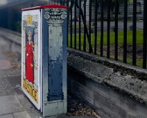 THREE PAINTED UTILITY CABINETS [PAINT-A-BOX COMMUNITY PROJECT AT BLACKHALL PLACE]-233700-1