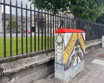 THREE PAINTED UTILITY CABINETS [PAINT-A-BOX COMMUNITY PROJECT AT BLACKHALL PLACE]-233701-1