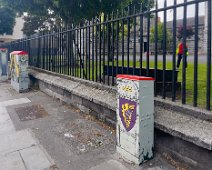 THREE PAINTED UTILITY CABINETS [PAINT-A-BOX COMMUNITY PROJECT AT BLACKHALL PLACE]-233704-1