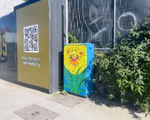 DANDELION IS AN EXAMPLE OF PAINT-A-BOX STREET ART AND IT IS BY LORCAN CASSIDY [EAST ROAD]-232086-1