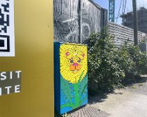 DANDELION IS AN EXAMPLE OF PAINT-A-BOX STREET ART AND IT IS BY LORCAN CASSIDY [EAST ROAD]-232088-1