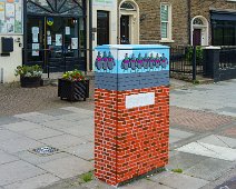 PIGEONS ABOUT TO DEPART THE PIGEON HOUSE AT 30 MANOR STREET [PAINT-A-BOX STREET NEARBY]-240335-1