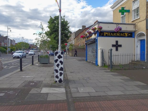 THIS IS COWTOWN Stoneybatter, particularly the area around Prussia Street, was historically associated with the nickname "Cowtown."