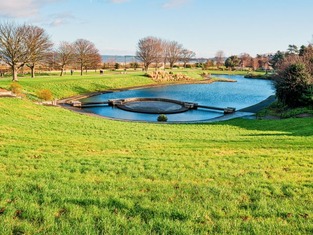 SALTWATER LAKE The lake is the dominant feature within Blackrock Park, a green space managed by Dún Laoghaire-Rathdown County Council....